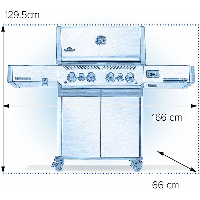 Napoleon Prestige 500 Connected Gasgrill Schwarz