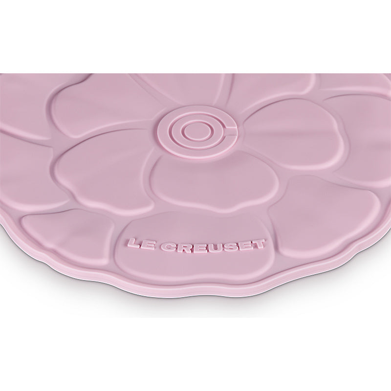 Le Creuset Untersetzer Blume Shell Pink