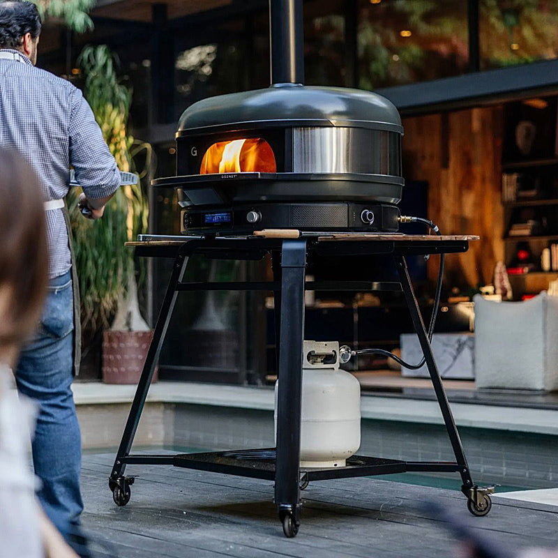 Gozney Dome Stand Gen 2 – Gestell für Dome & Dome XL mit Rollen und Ablageflächen