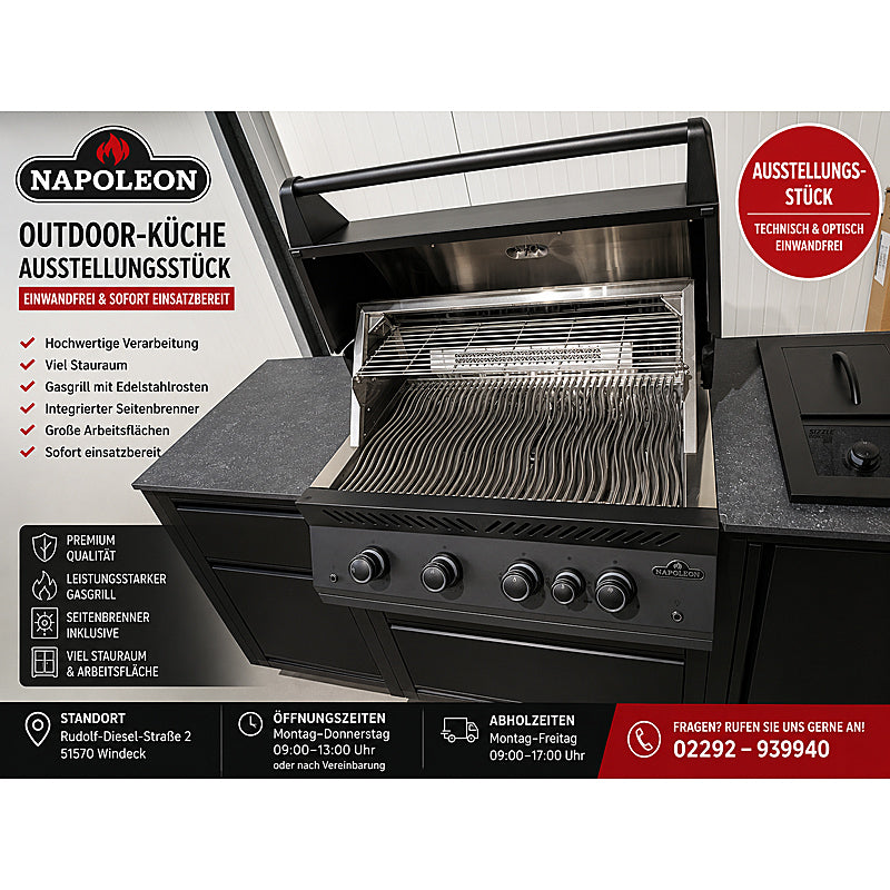 Napoleon Oasis Compact 106 Outdoor-Küche Ausstellungsstück ODK106-BIG32RBPMK-1-DE