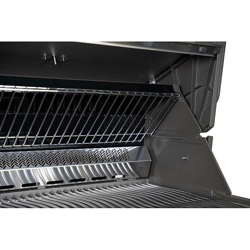 Napoleon Prestige 500 Gasgrill mit Sizzle Zone und Heckbrenner, Schwarz
