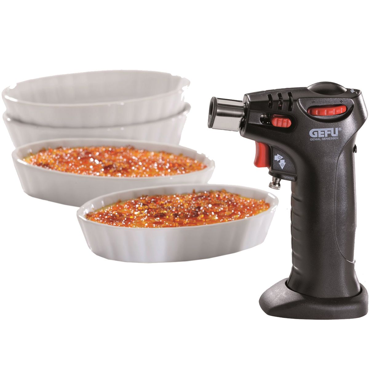 GEFU Crème Brûlée Set 5-teilig CARMELLO 35360