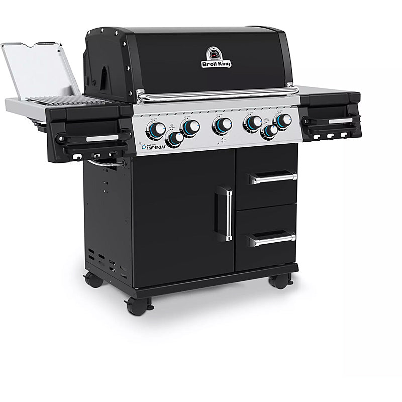 Broil King IMPERIAL 590 IR Schwarz Gasgrill mit Infrarot-Seitenbrenner