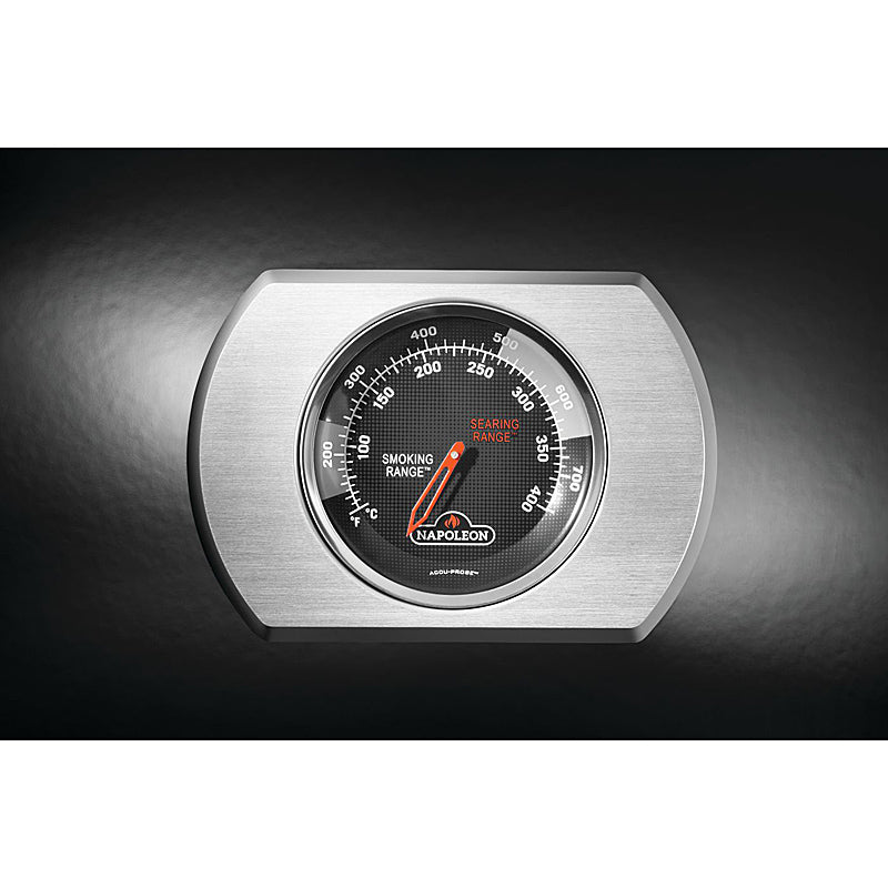 Napoleon Rogue PRO-S 425 Gas Grill with Cast Iron Grates, Black, incl. Rotisserie