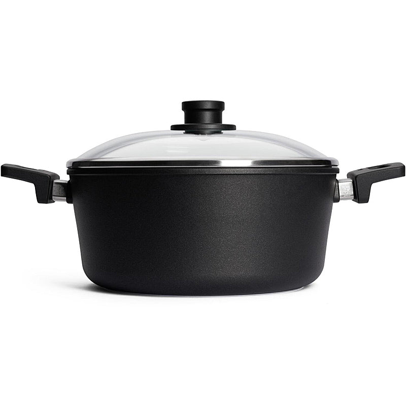 WOLL Gussbräter Titanium 120 DPI - induktionsgeeignet, mit Glasdeckel
