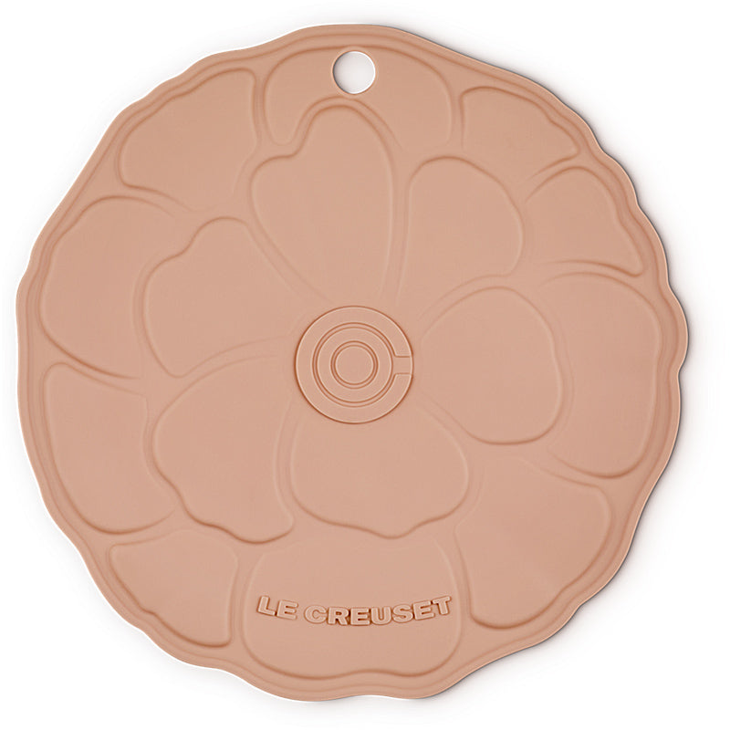 Le Creuset Untersetzer Blume Peche