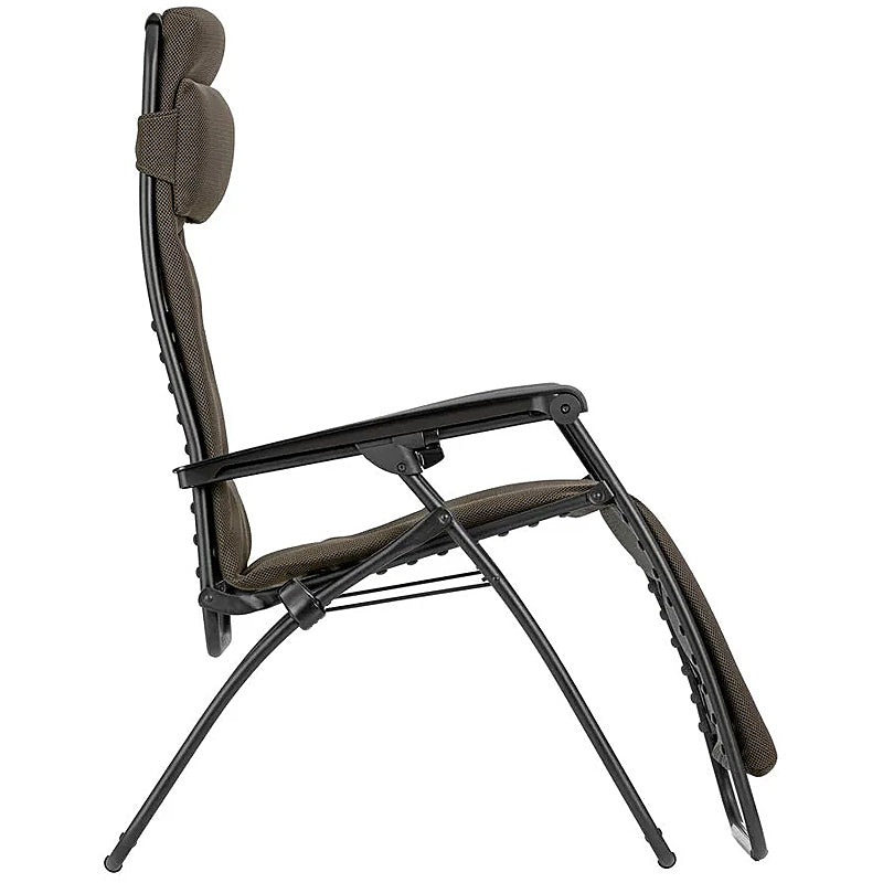 Lafuma RSX Clip Relaxation Chair Air Comfort Zero Gravity Color: TAUPE TUBE NOIR LFM2058-7057