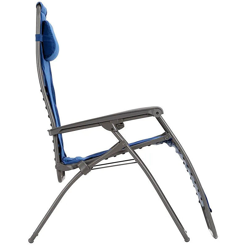 Lafuma RSX Clip Light Comfort relaxation lounger color: DENIM TUBE TITANE LFM2054-9928