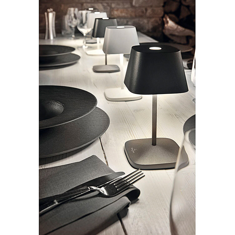 Sompex Villeroy & Boch Tischleuchte Neapel weiß