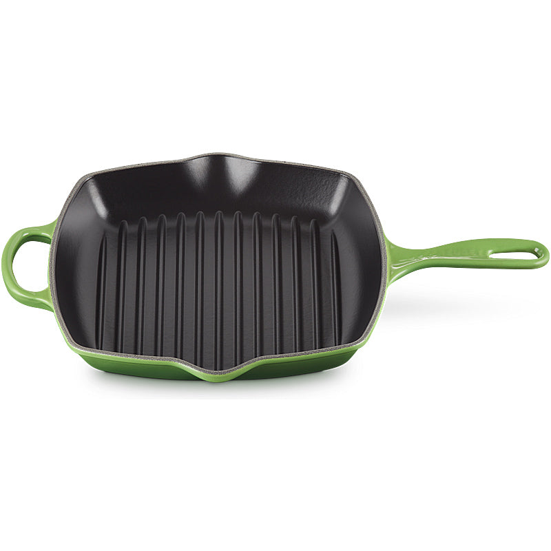 Le Creuset Grillpfanne quadratisch Signature 26 cm Bamboo Green