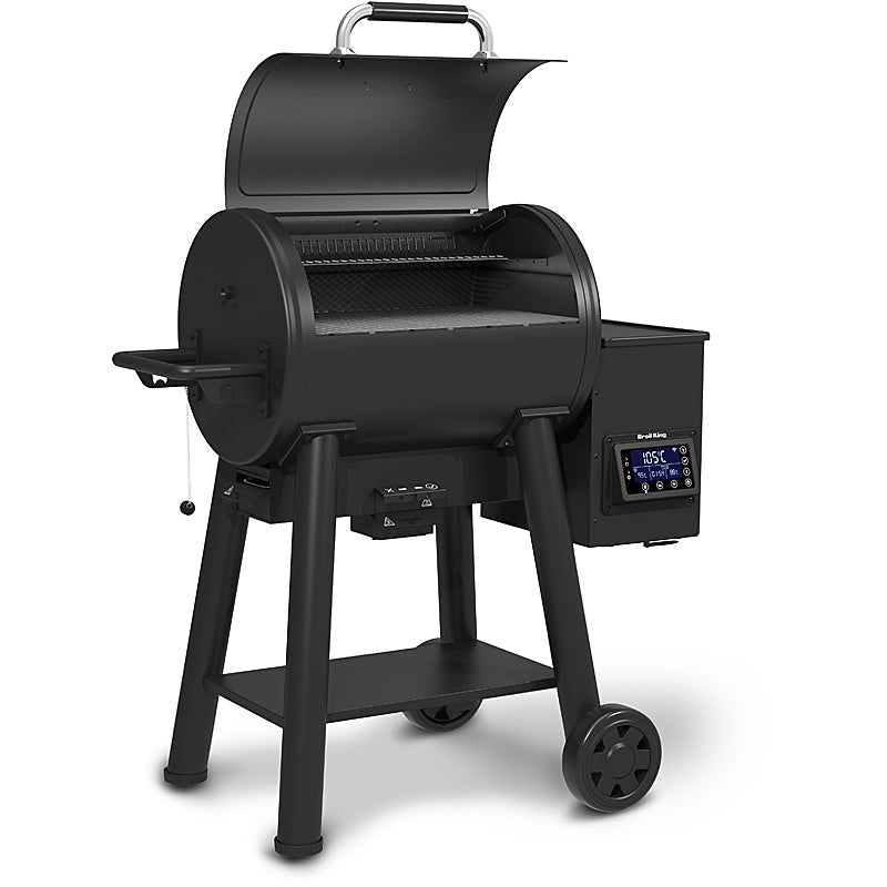 Broil King Crown Pellet 400 Pelletgrill Bundle - Schutzhülle inklusive