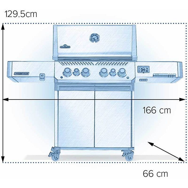Napoleon Prestige 500 Connected Gasgrill Edelstahl