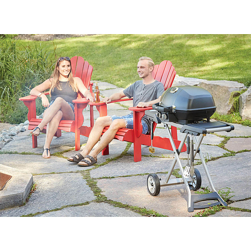 Napoleon PRO285X-BK-DE TRAVELQ PRO285, including folding cart, color: black