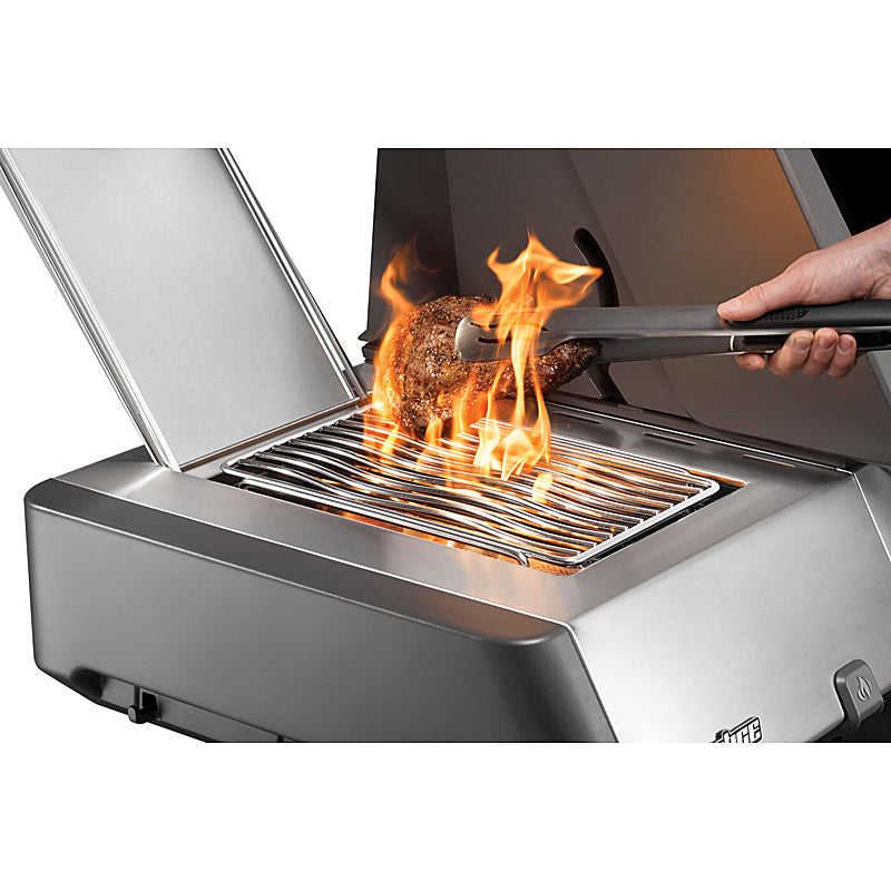 Napoleon Prestige 500 Gasgrill mit Sizzle Zone und Heckbrenner, Schwarz