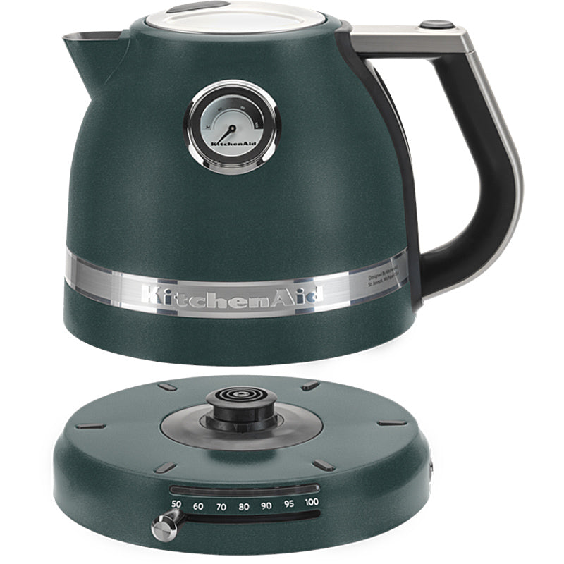 KitchenAid Artisan 5KEK1522EPP Wasserkocher – 1,5L Edelstahl in Pebbled Palm