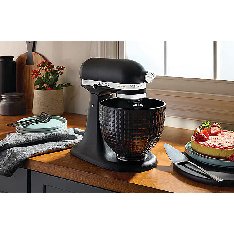 Kitchenaid 5KSM156CXEBK Küchenmaschine Gusseisen Schwarz und Keramikschüssel