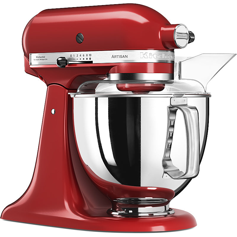 KitchenAid Artisan 5KSM175PSEER Küchenmaschine 4,8L in Empire Rot mit Zubehör