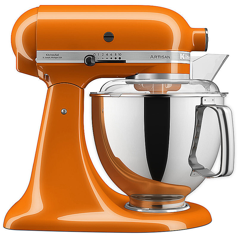 KitchenAid Artisan 5KSM175PSEHY Küchenmaschine 4,8L in Honig mit Zubehör
