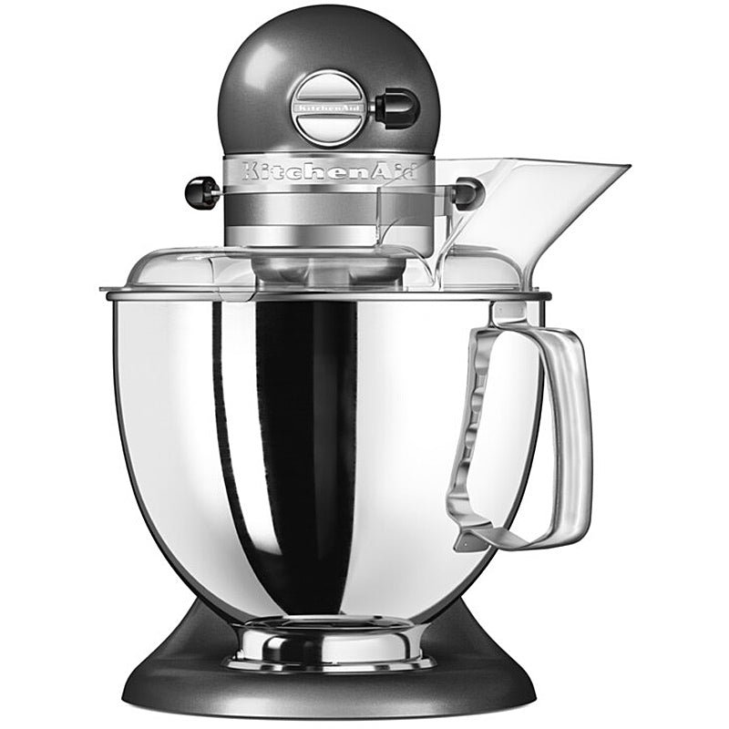 KitchenAid Artisan 5KSM175PSEMS Küchenmaschine 4,8L in Medaillon silber mit Zubehör