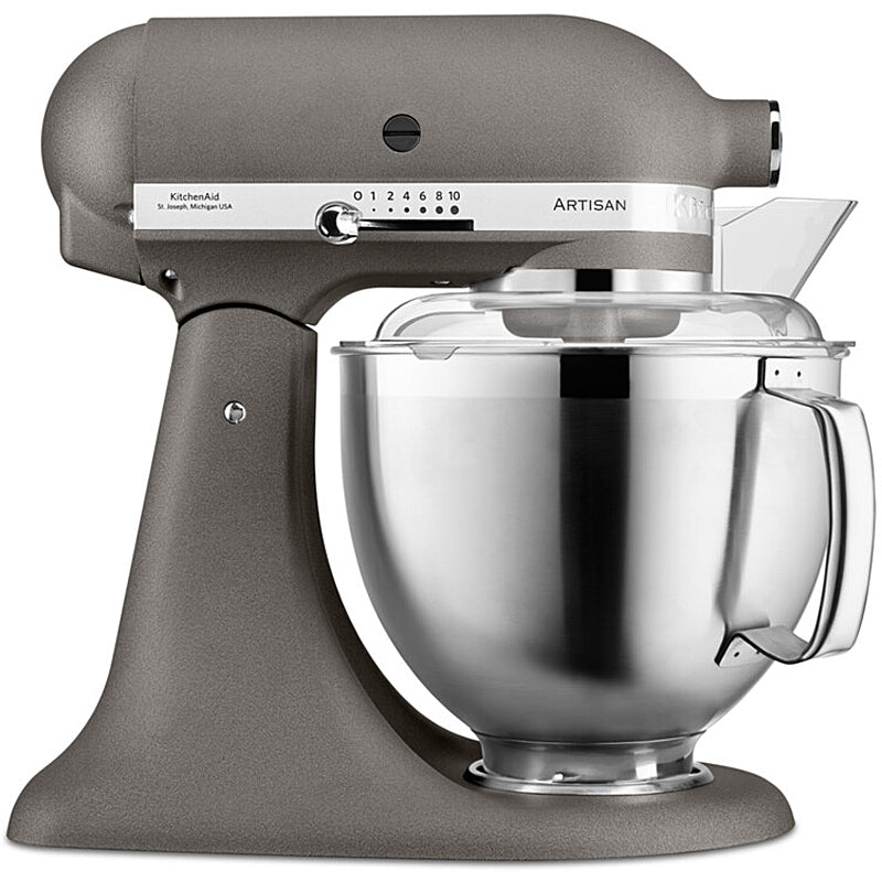 KitchenAid 5KSM185PSEGR Küchenmaschine 4,8L in Imperial Grey – Zubehör & Profiqualität