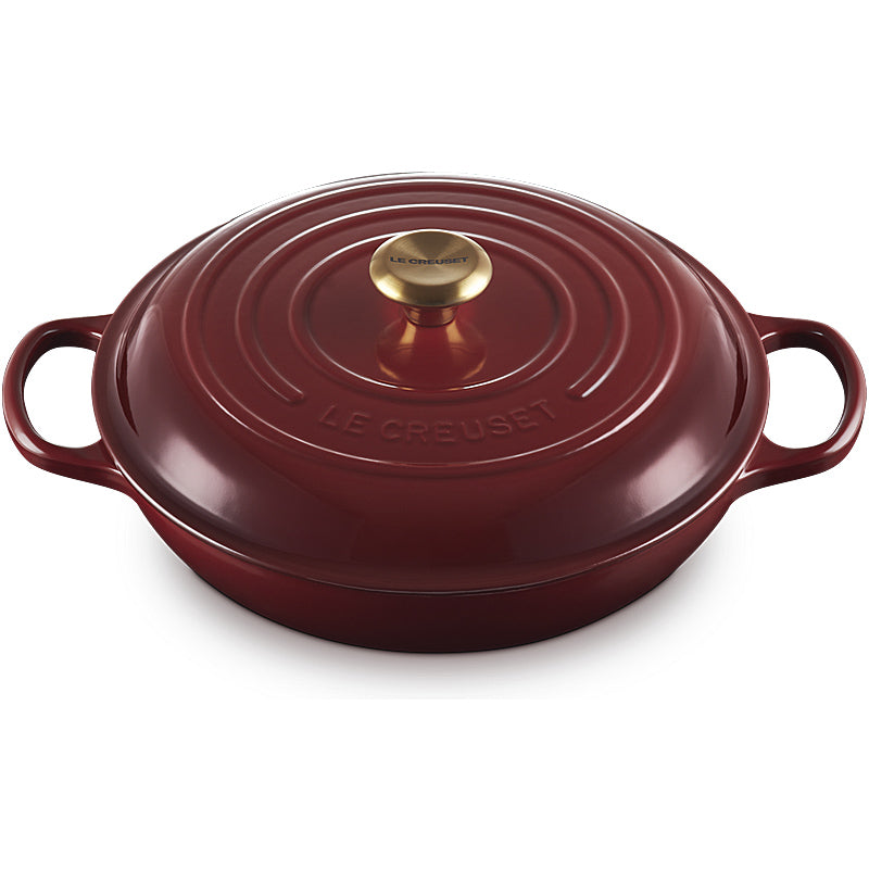 Le Creuset Gourmet professional pot Signature 30 cm Garnet