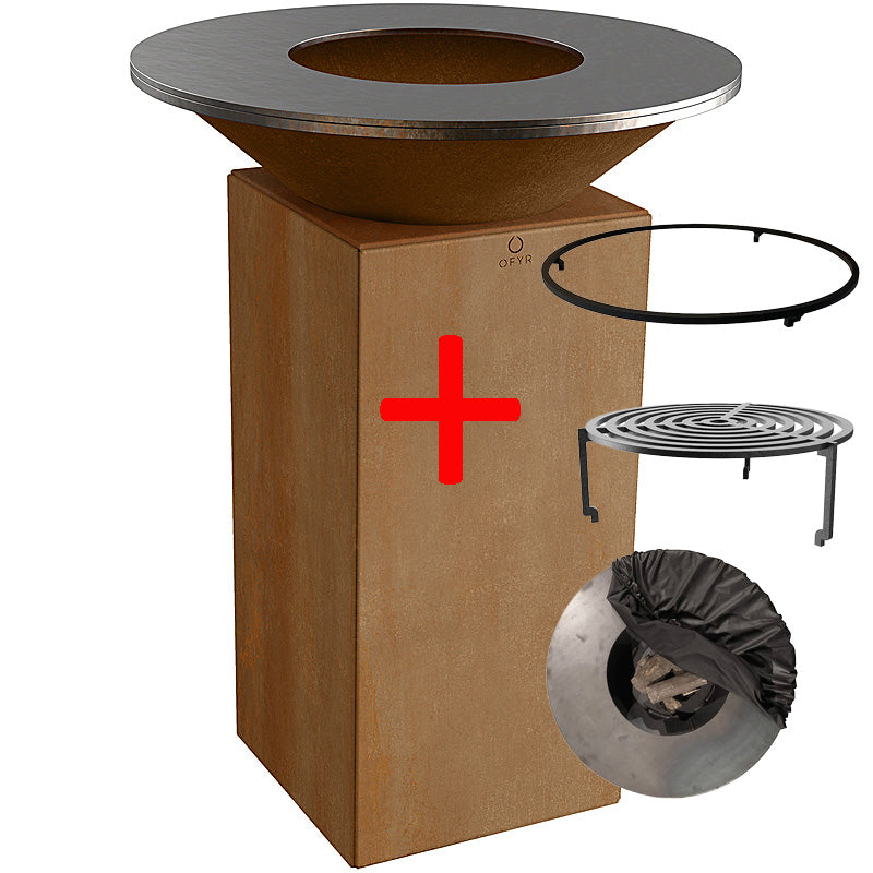 OFYR 75 Corten Set 3-teiliges Zubehör Paket