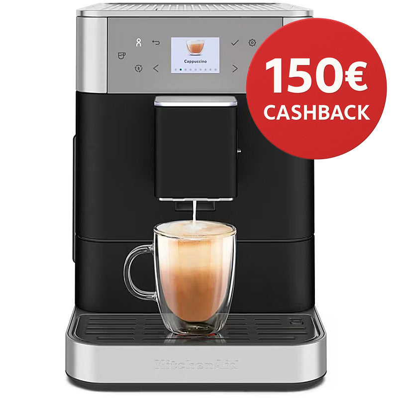 Kitchenaid 5KES8556EBK Kaffeevollautomat Gusseisen schwarz