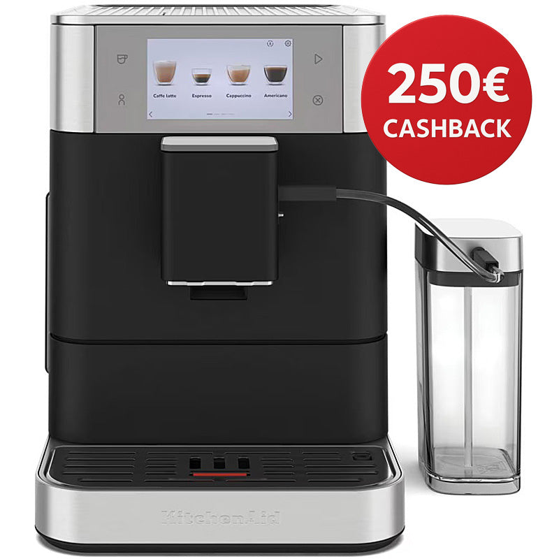 Kitchenaid 5KES8558EBK Kaffeevollautomat Farbe: Gusseisen Schwarz