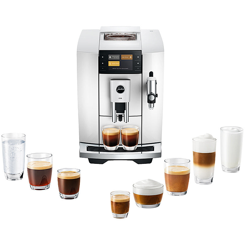 Jura E8 Piano White (ED)