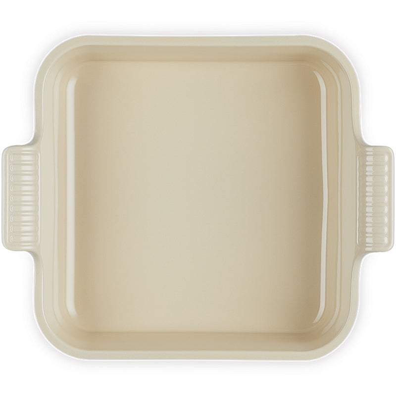 Le Creuset Auflaufform Tradition quadratisch 23 cm Shell Pink