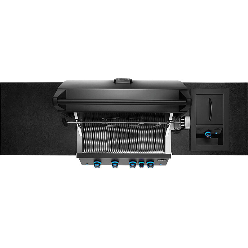 Napoleon Oasis Compact 106 Outdoor Kitchen – Matte Black with BIG32-1 & SIZZLE ZONE™