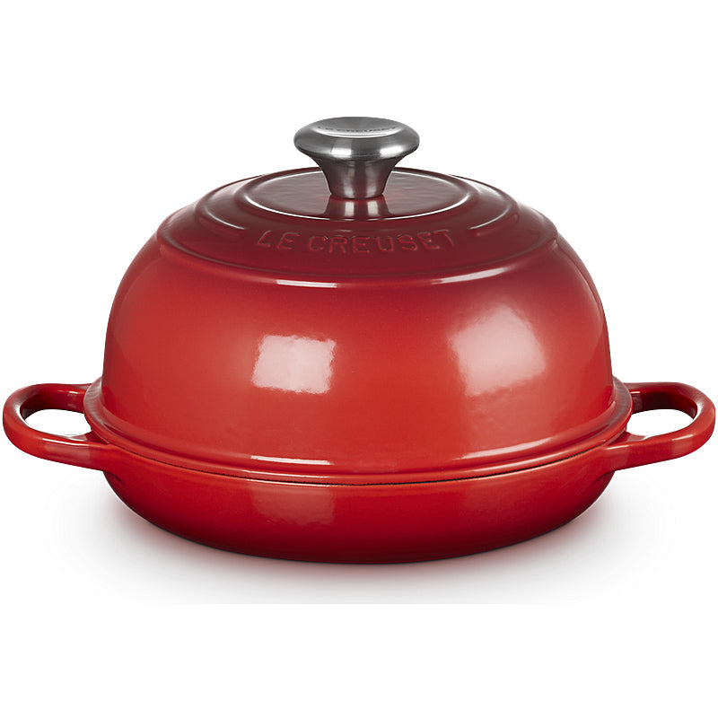 Le Creuset Brot Bräter 24 cm Kirschrot