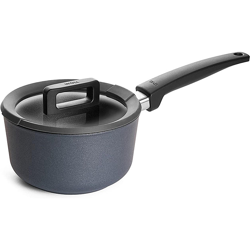 WOLL Concept Plus Gussstieltopf 18cm Ø, 9,5cm hoch, 2L mit festem Stiel inkl. Deckel 918CP