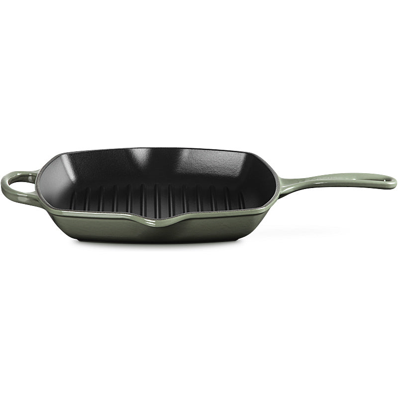 Le Creuset Grillpfanne quadratisch Signature 26 cm Thyme