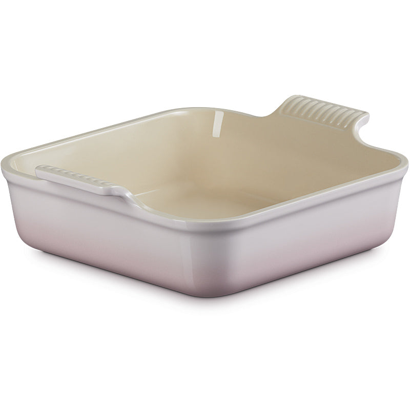 Le Creuset Auflaufform Tradition quadratisch 23 cm Shell Pink