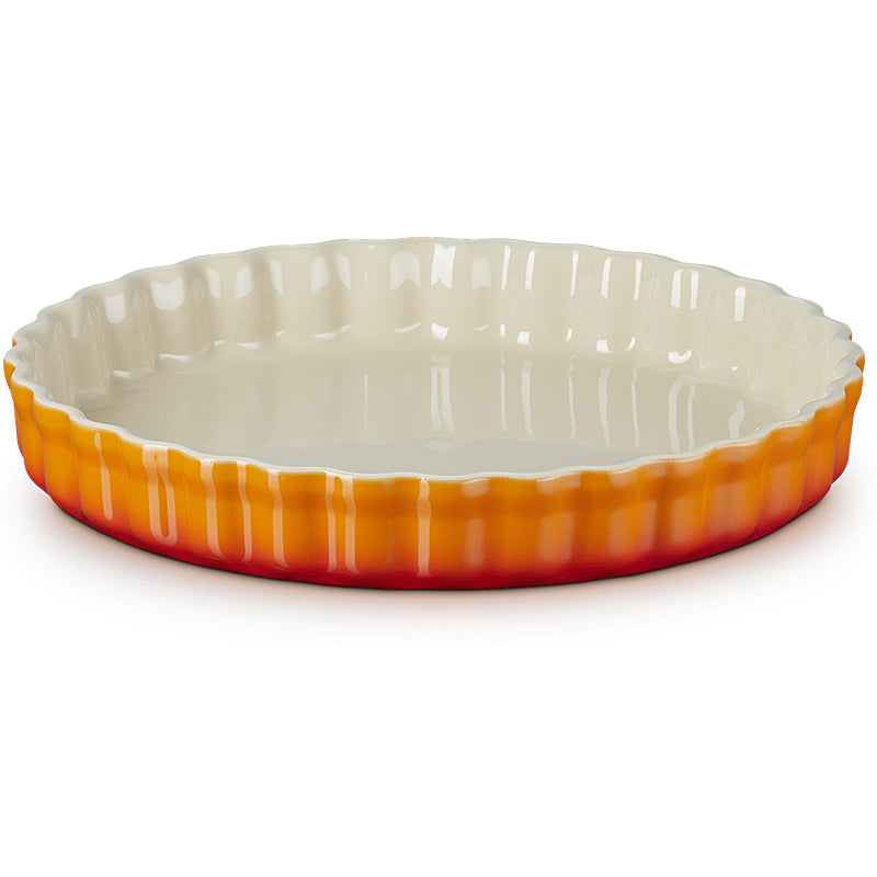 Le Creuset tart pan 28 cm oven red