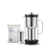 Aarke Purifier Wasserfilter Kanne aus Glas und Edelstahl 2,36 Liter
