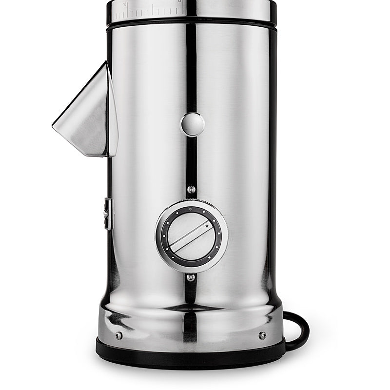 Aarke Kaffeemühle mit Scheibenmahlwerk Edelstahl