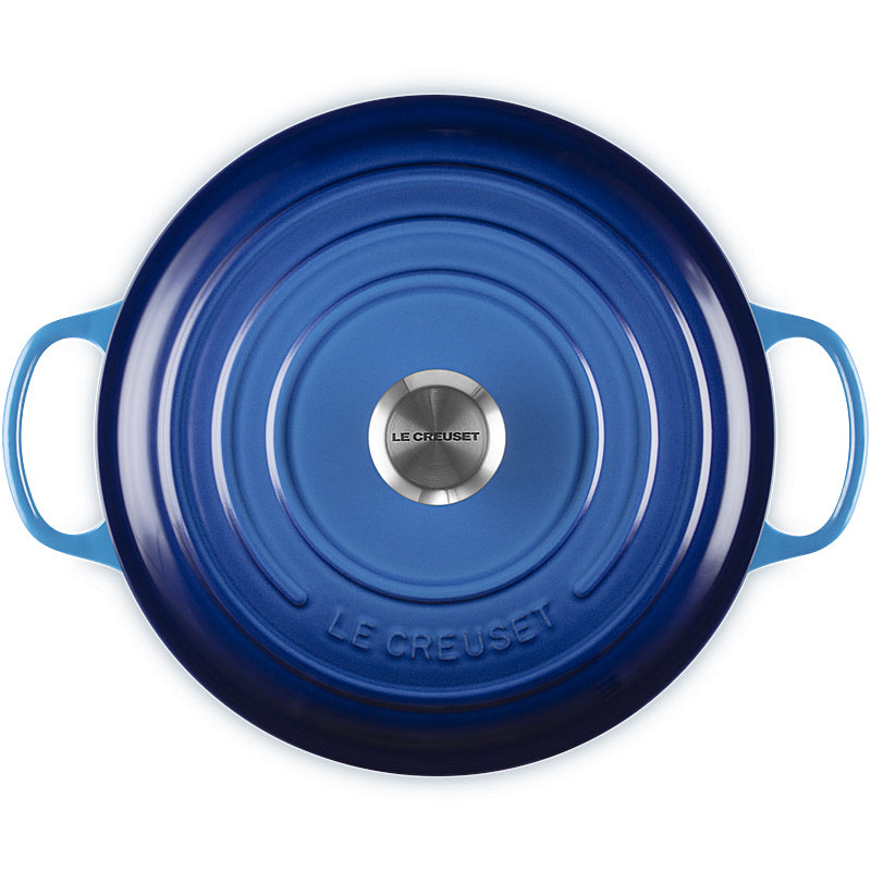 Le Creuset Signature Round Roaster 20 cm Azure