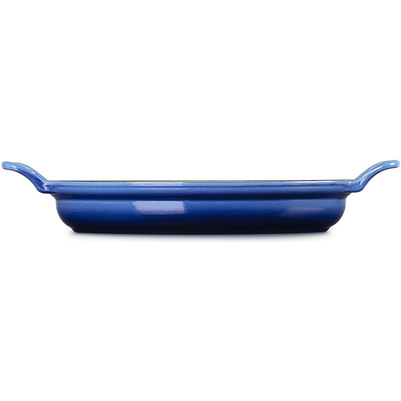 Le Creuset ovale Pfanne Modern Heritage 28 cm Azure