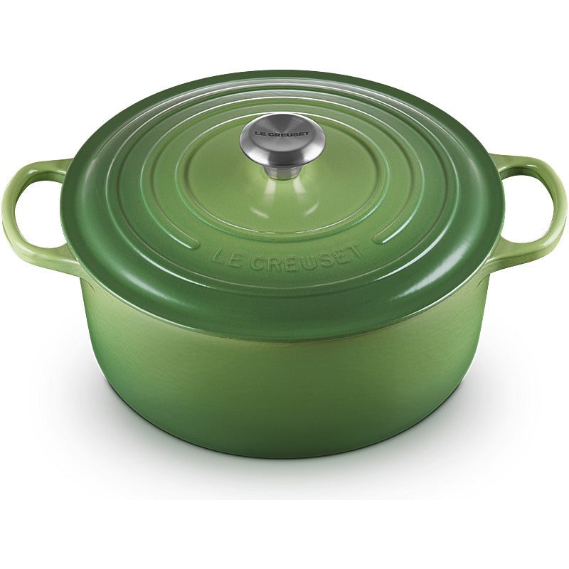 Le Creuset Signature Round Roaster 20 cm Bamboo Green