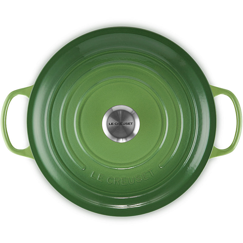 Le Creuset Signature Round Roaster 24 cm Bamboo Green