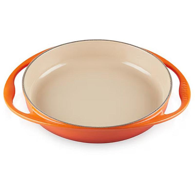 Le Creuset Tatin Backform 25cm Farbe: Ofenrot