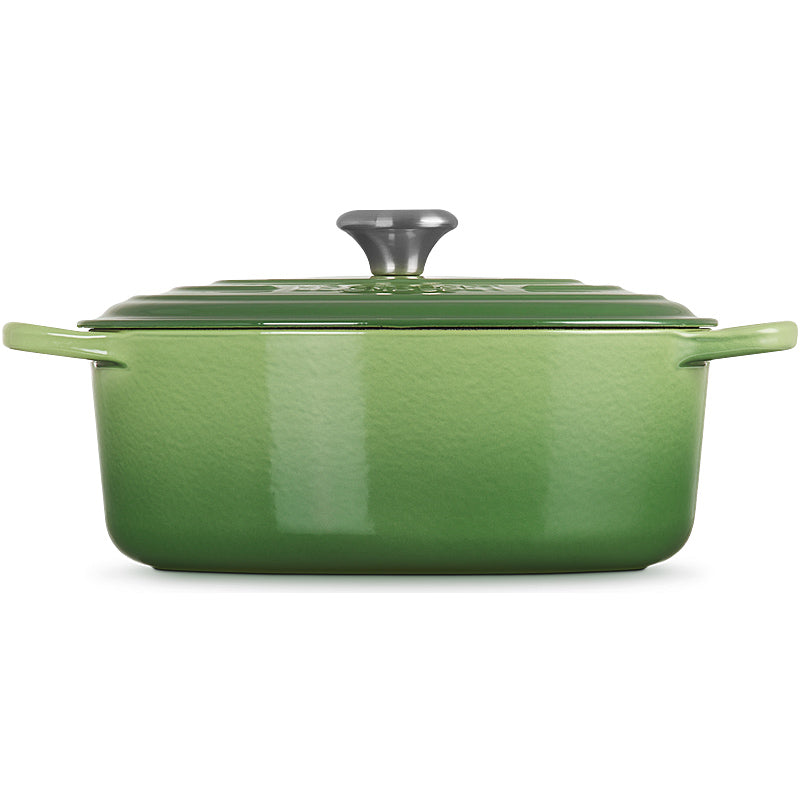 Le Creuset roaster Signature oval 31 cm Bamboo Green