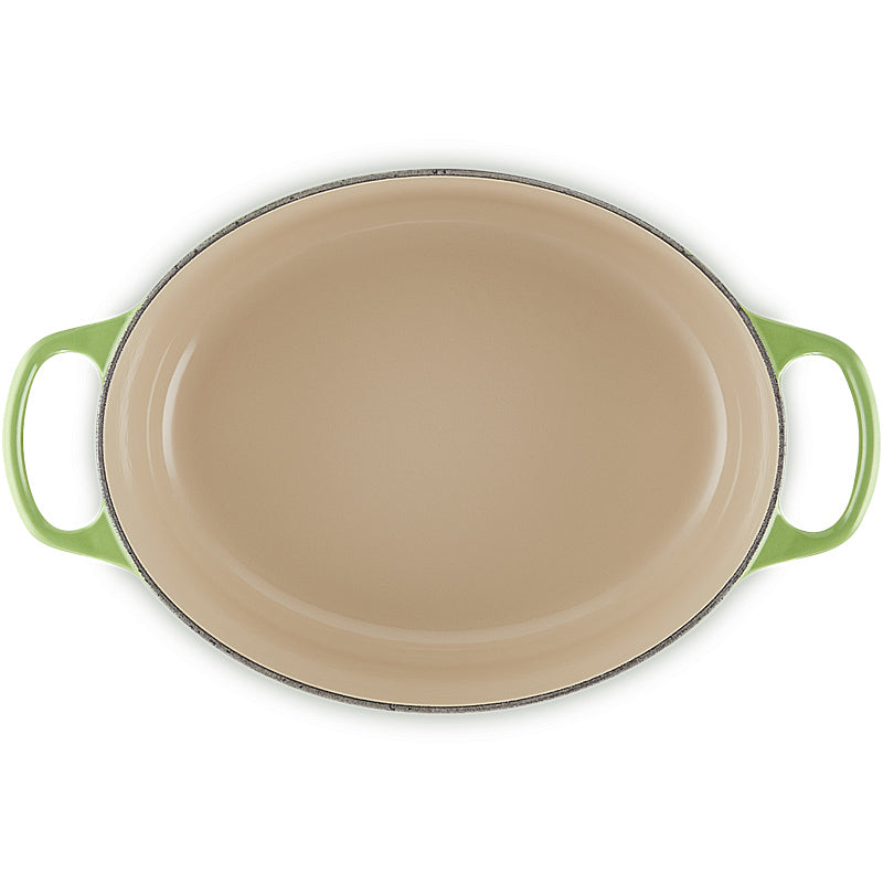 Le Creuset roaster Signature oval 35 cm Bamboo Green