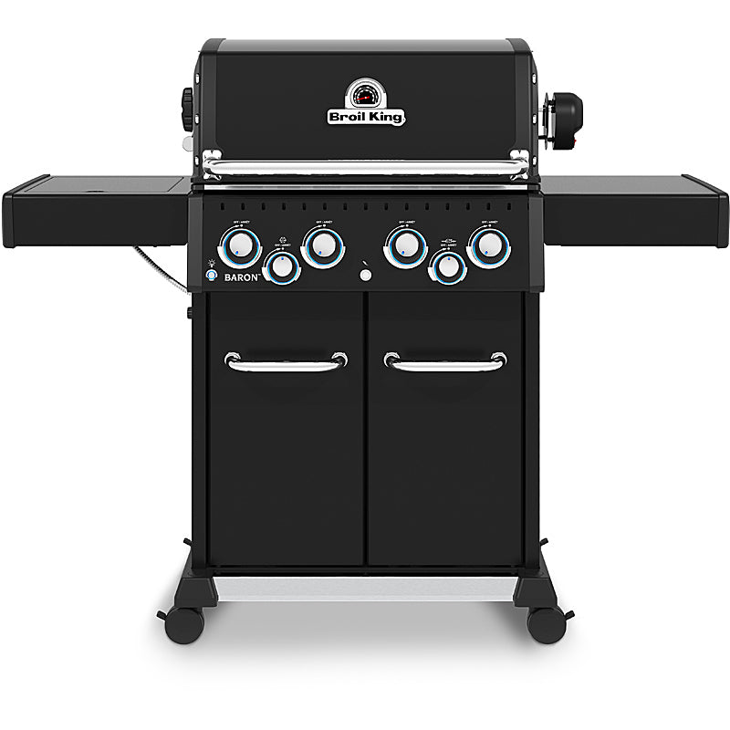 Broil King Baron 490 IR Shadow Gasgrill 875982SDWDE incl. Rotisserie-Set