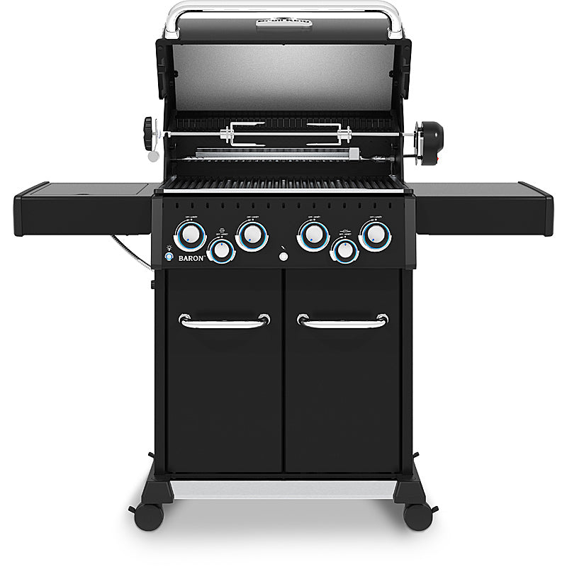 Broil King Baron 490 IR Shadow Gasgrill 875982SDWDE incl. Rotisserie-Set