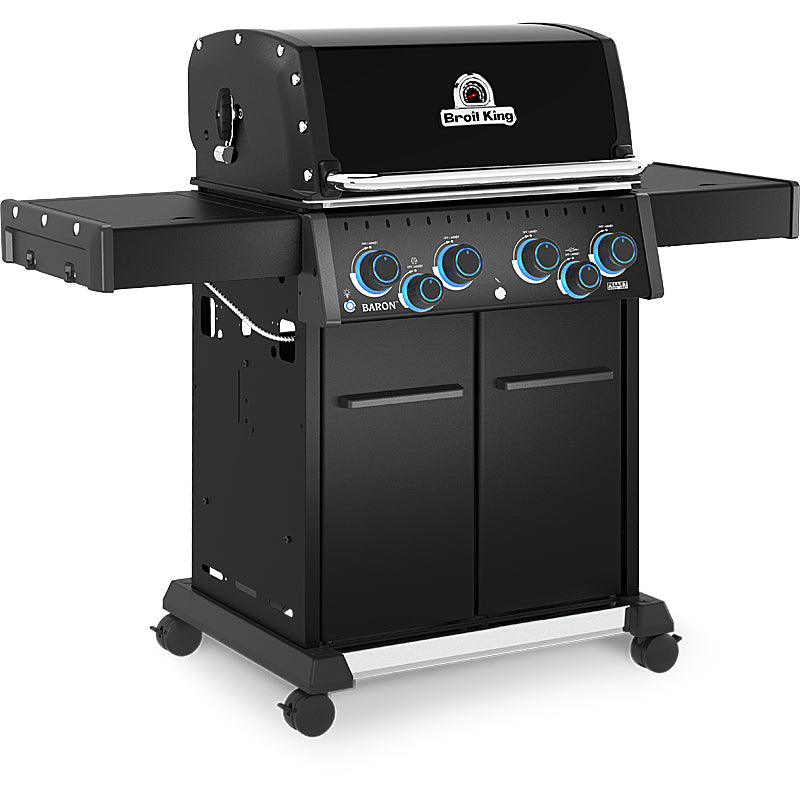 Broil King Baron 490 X Shadow Gas Grill incl. Rotisserie Kit, Pellet-Ready