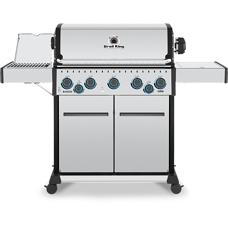 Broil King Baron S 590 IRX Gas Grill incl. Rotisserie Set, Pellet-Ready