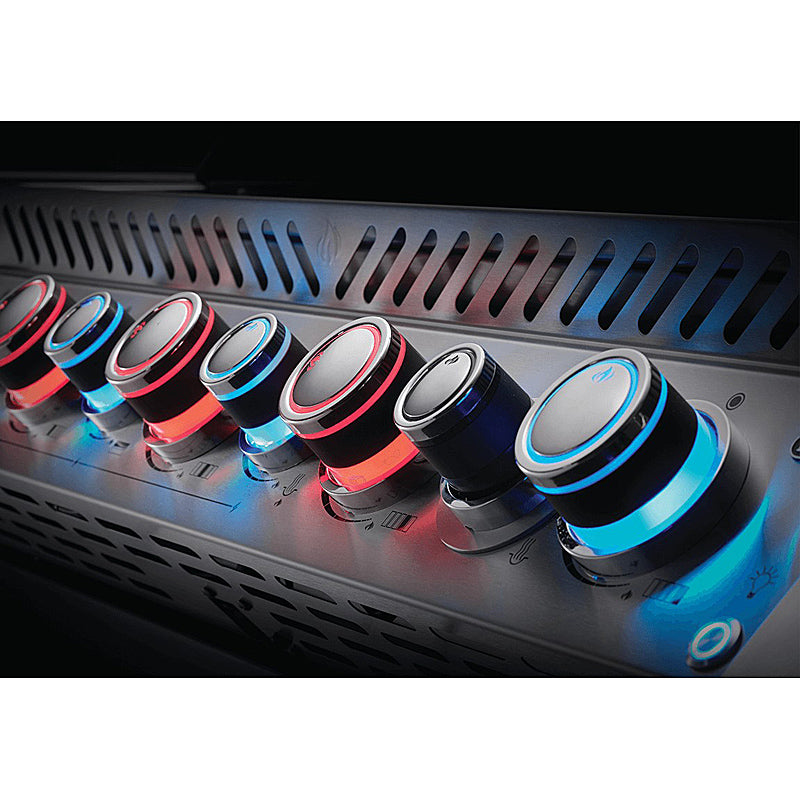 Napoleon Prestige PRO 665 Gasgrill BIPRO665RBPSS-3-DE, Edelstahl, Einbaumodell incl. Rotisserie-Set